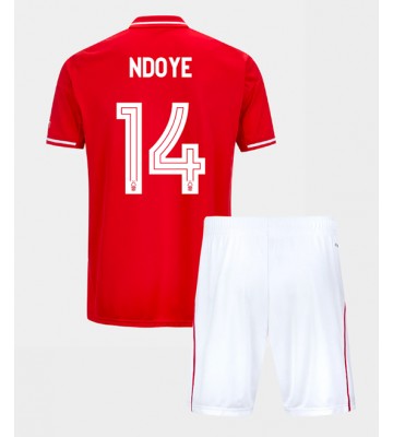 Nottingham Forest Dan Ndoye #14 Hemmaställ Barn 2025-26 Kortärmad (+ Korta byxor) Nottingham Forest Dan Ndoye #14 Hemmaställ Barn 2025-26 Kortärmad (+ Korta byxor)